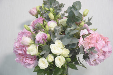 Hydrangea, Rose & Lisianthus Bouquet